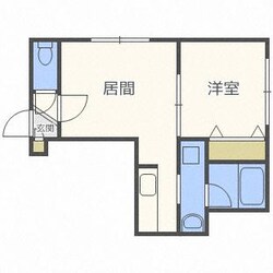 ルシウス新札幌の物件間取画像